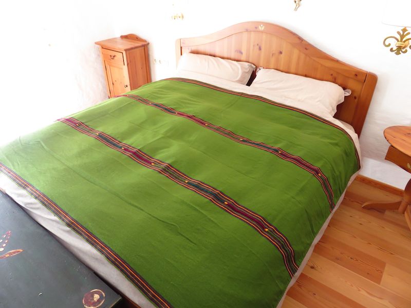 Mayadecke elegant olivgrün