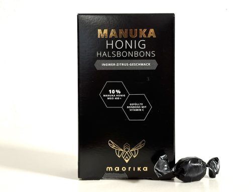 Jetzt neu: Mānukahonig-Bonbons mit Ingwer-Zitrus-Geschmack